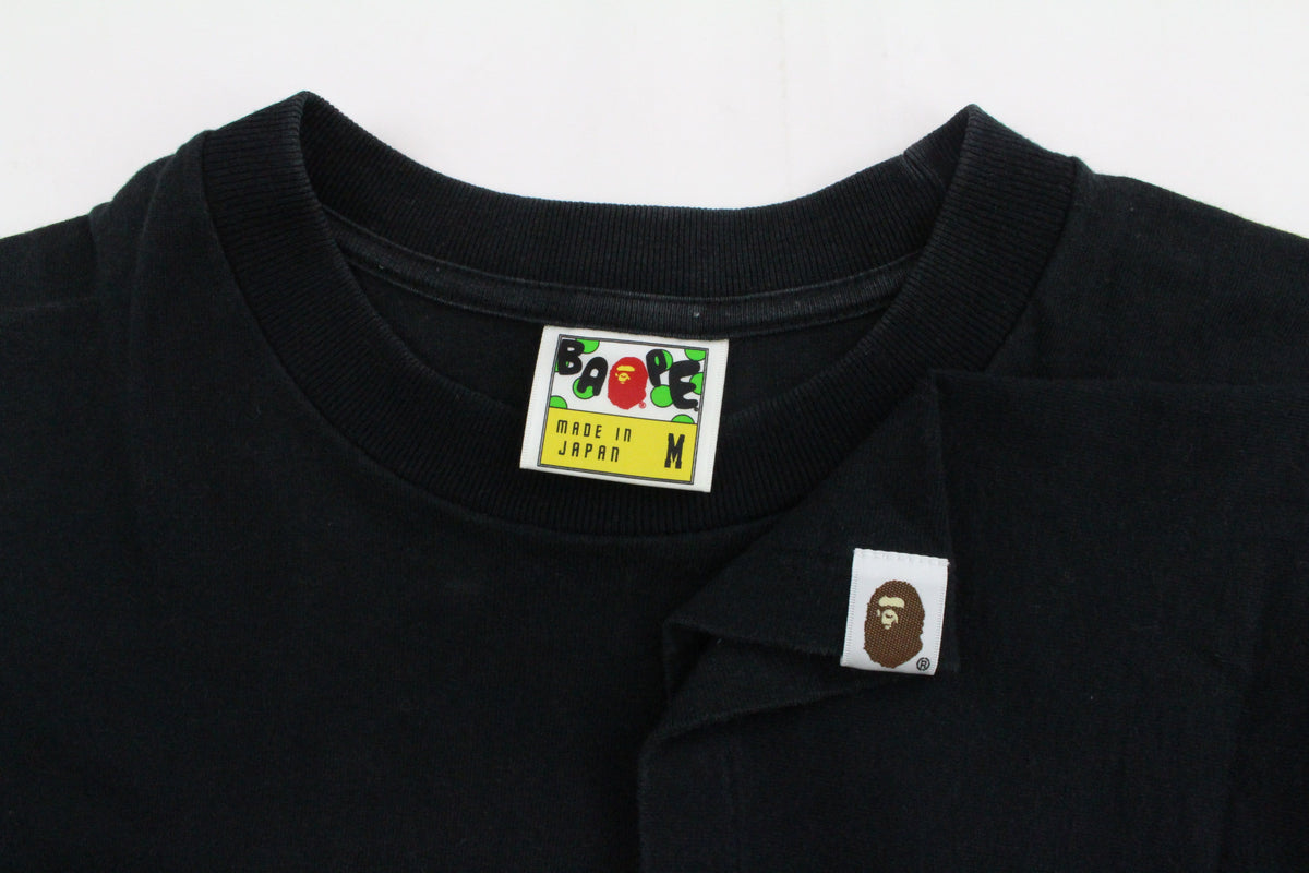 Bape Baby Milo Phone Tee Black - SaruGeneral