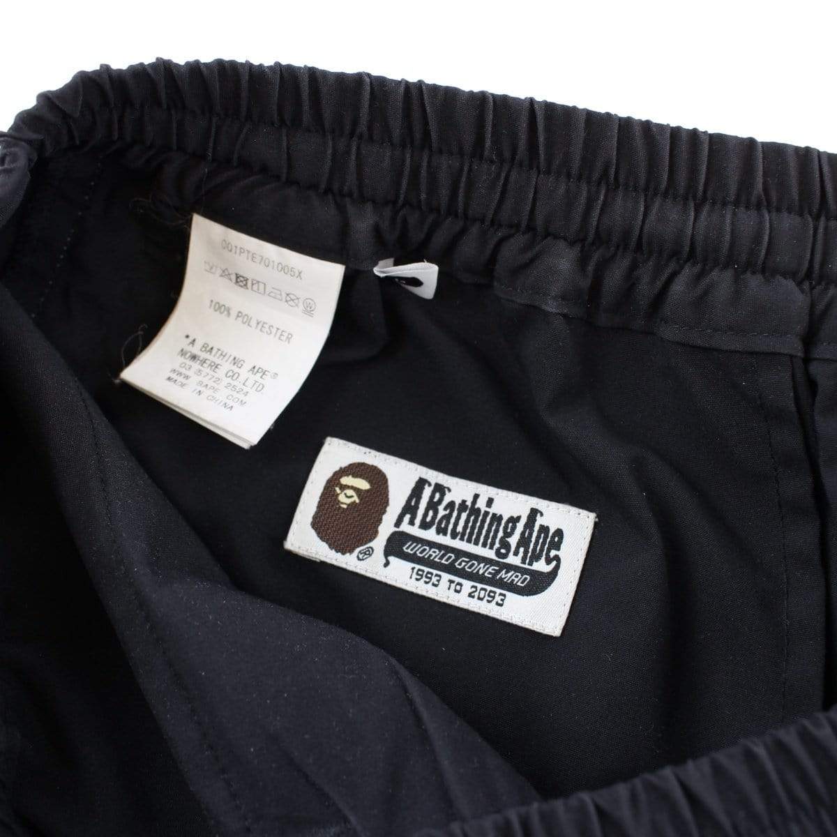 Bape Big Ape Logo Stripe Track pants - SaruGeneral