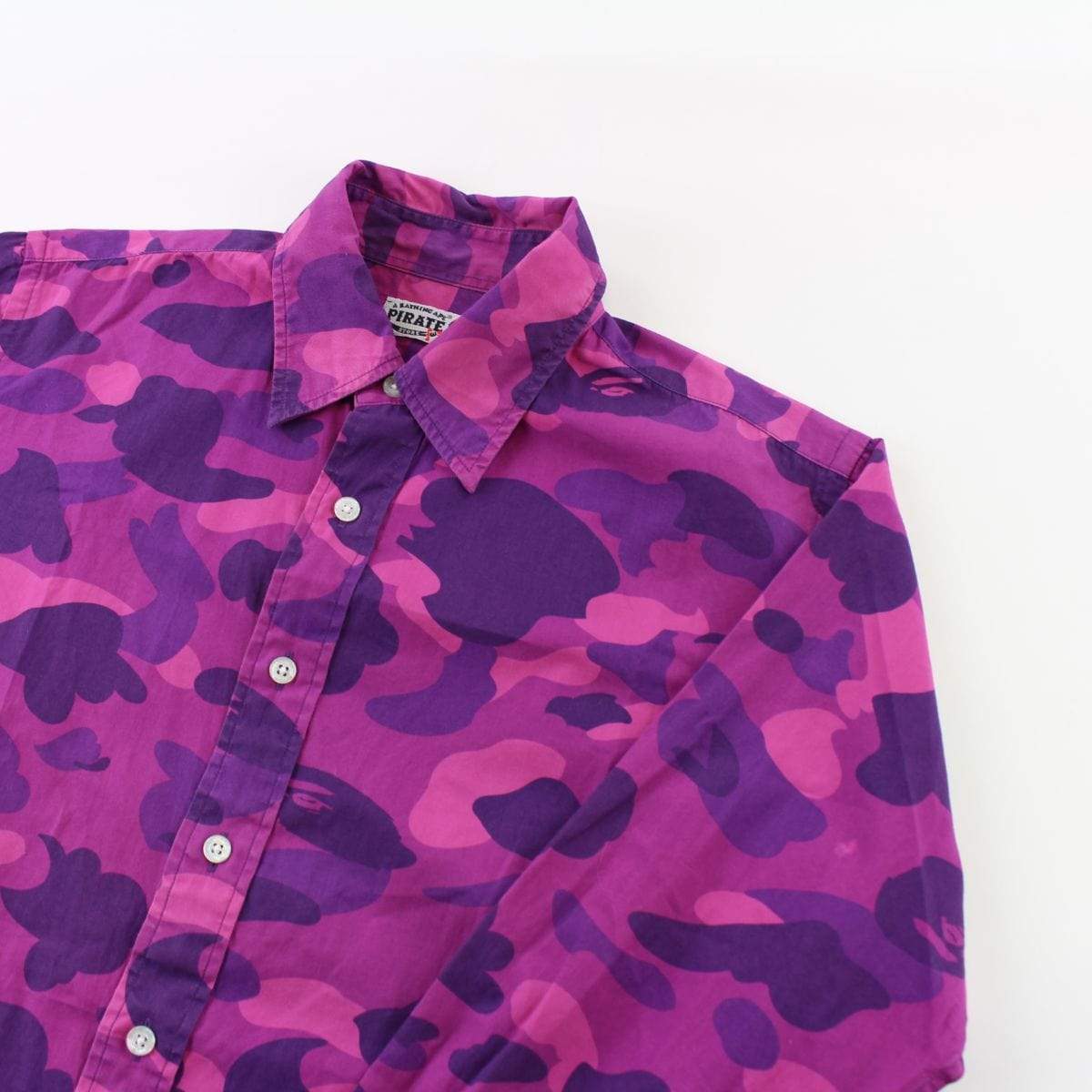Bape Purple Camo LS Shirt - SaruGeneral