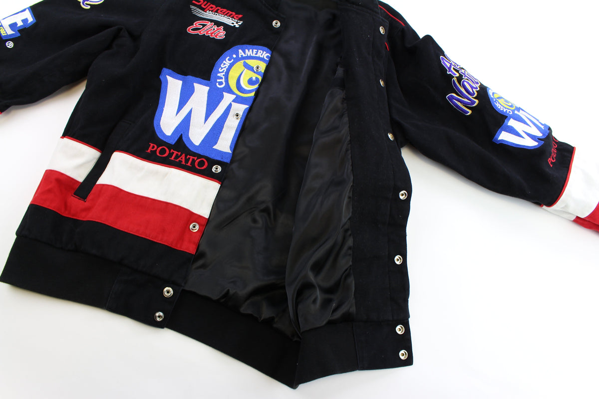 supreme wise racing jacket black - SaruGeneral