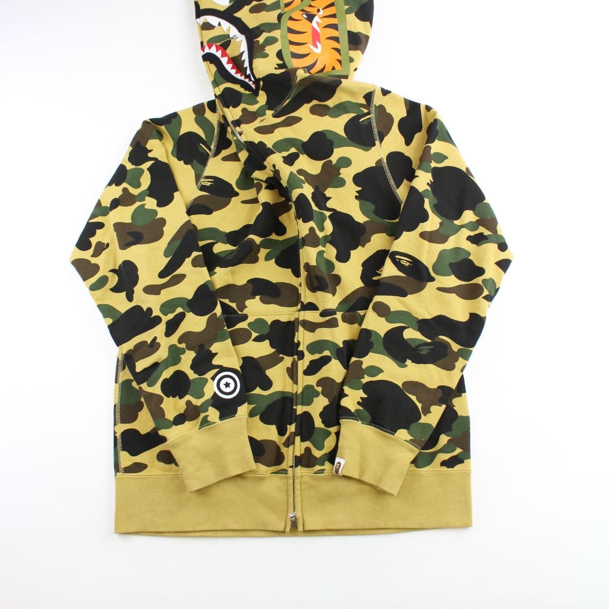 Bape 1st yellow shark hoodie - SaruGeneral