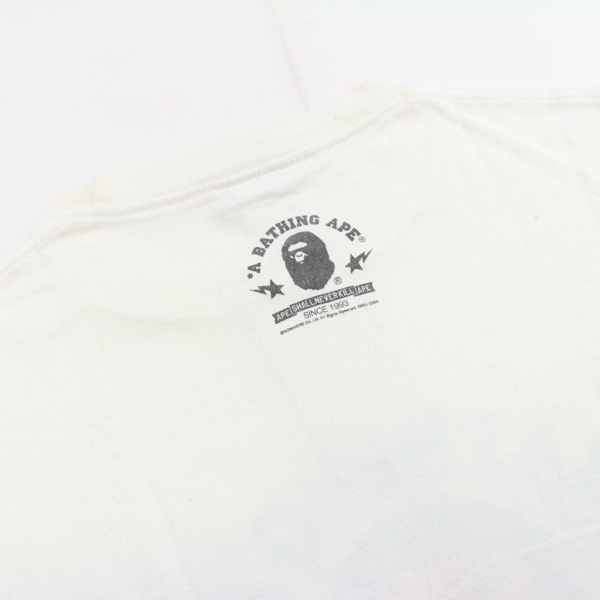 Bape Baby Milo Magazine Tee White - SARUUK