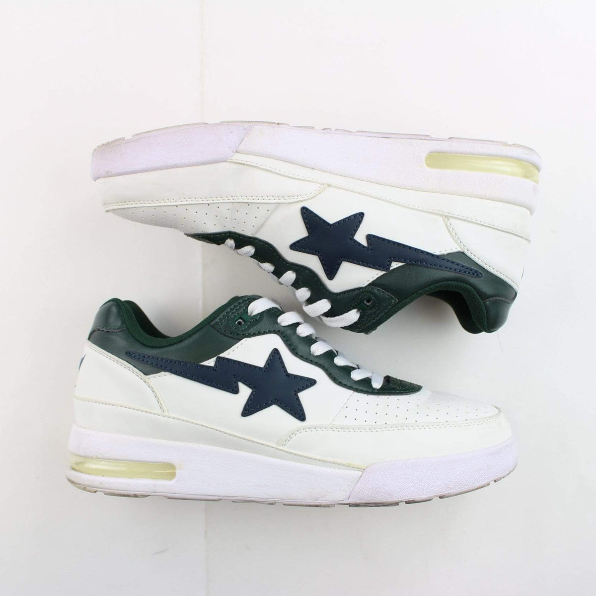 bape Roadsta Green Navy Cream - SARUUK