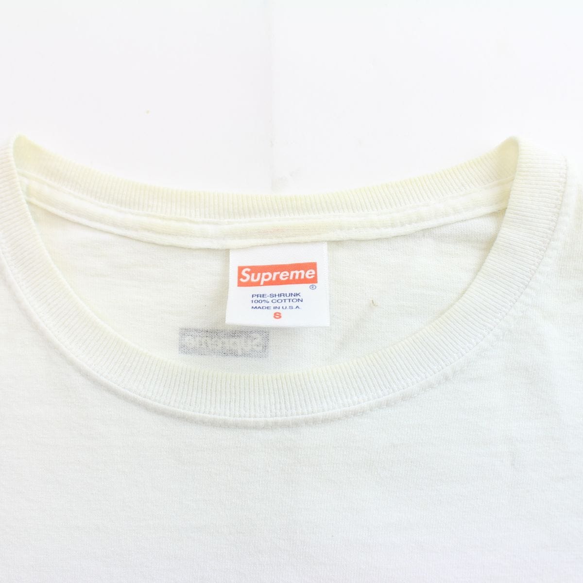 supreme x basquiat allah zeus ls white - SaruGeneral