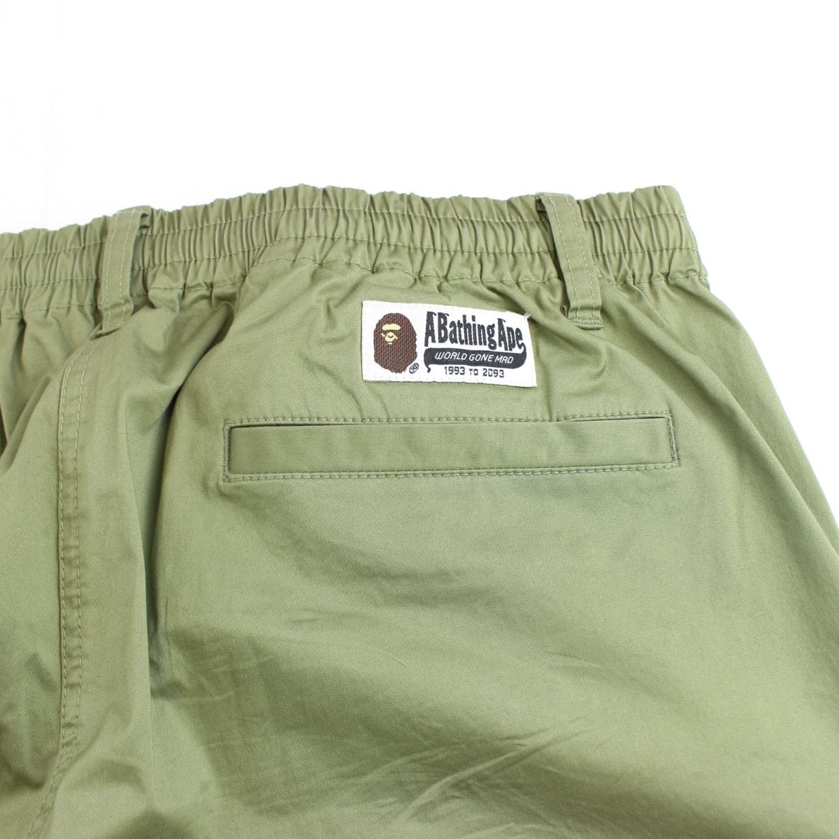 Bape Olive Point Head Pants - SaruGeneral
