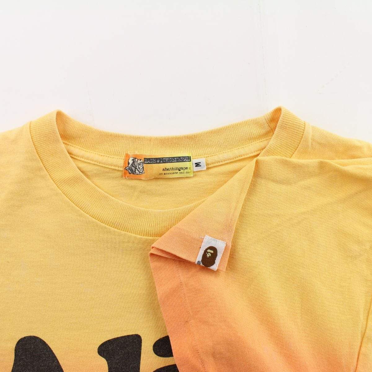 Bape Alife Gradient Tee Orange - SaruGeneral