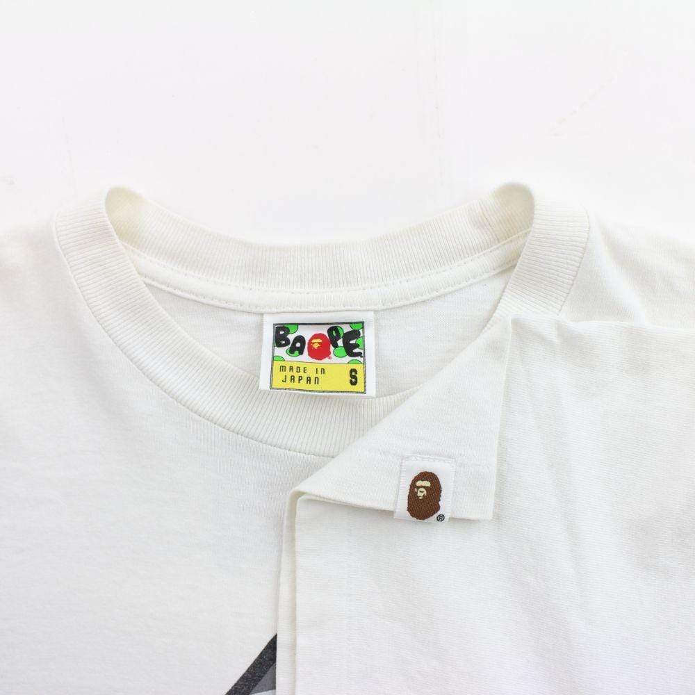 Bape Baby Milo Mirror Tee White - SaruGeneral