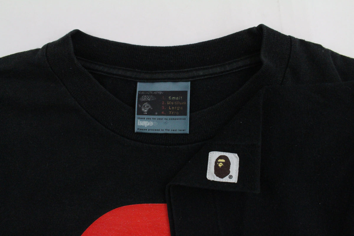 Bape Big Ape Coca Cola Logo Tee Black - SaruGeneral
