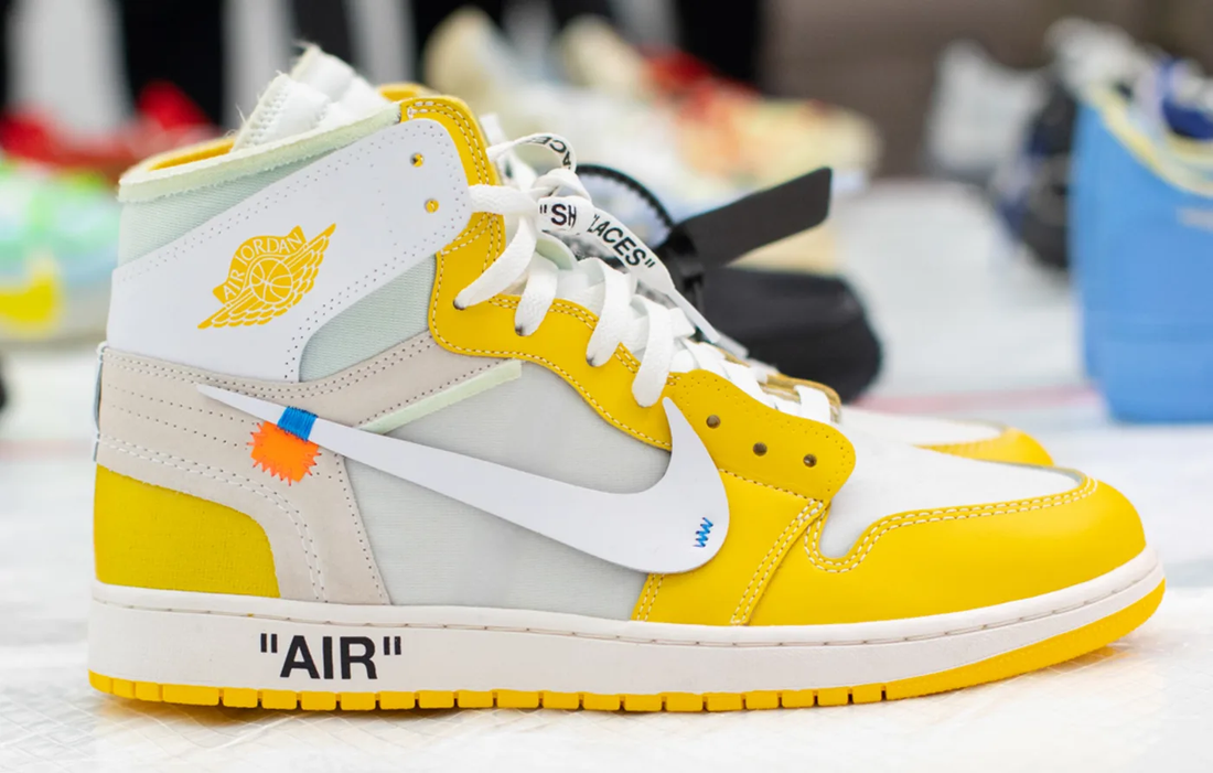 Off-White x Jordan 1 'Canary Yellow'