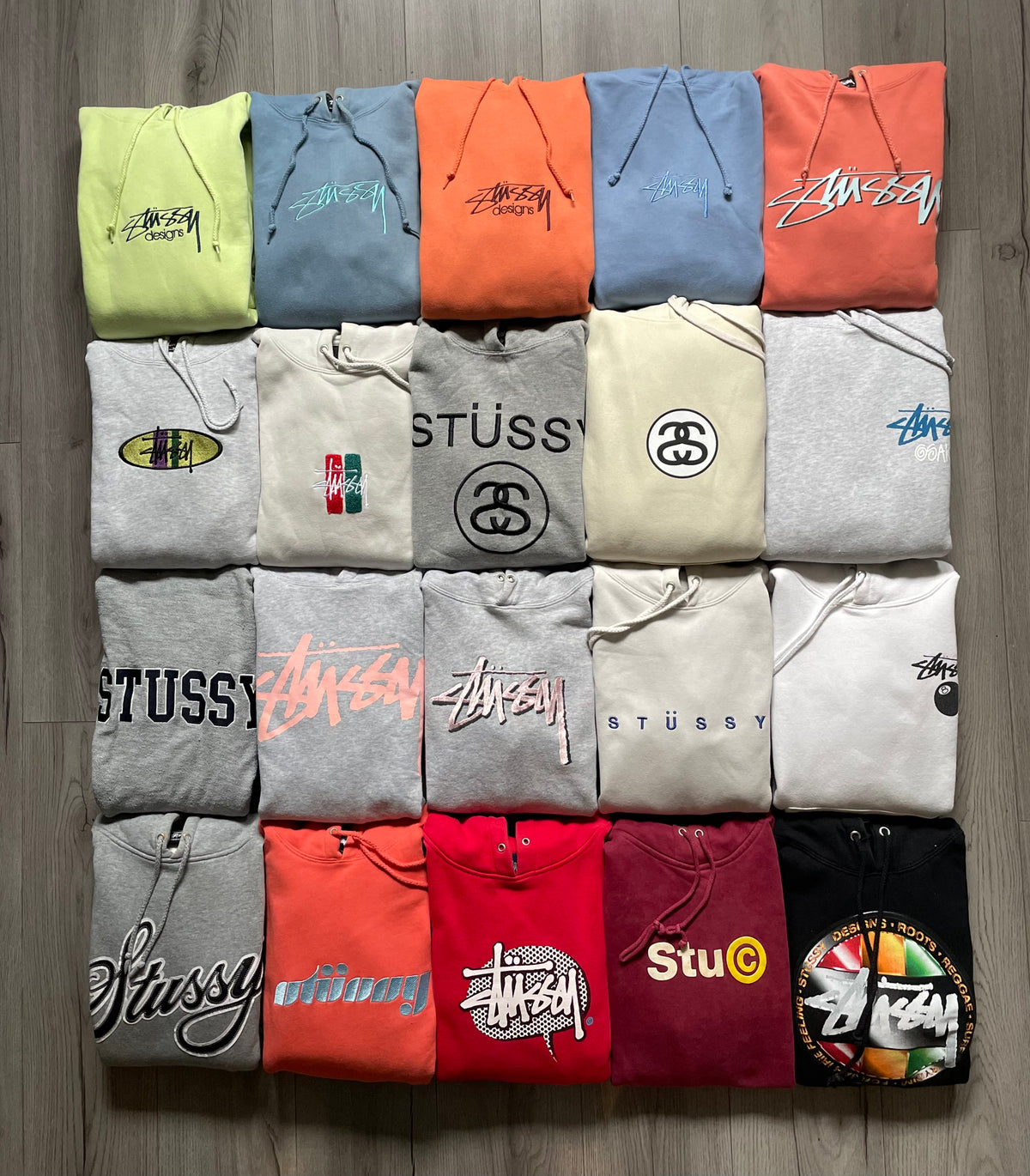 Stussy Hoodies Box - SARUGENERAL