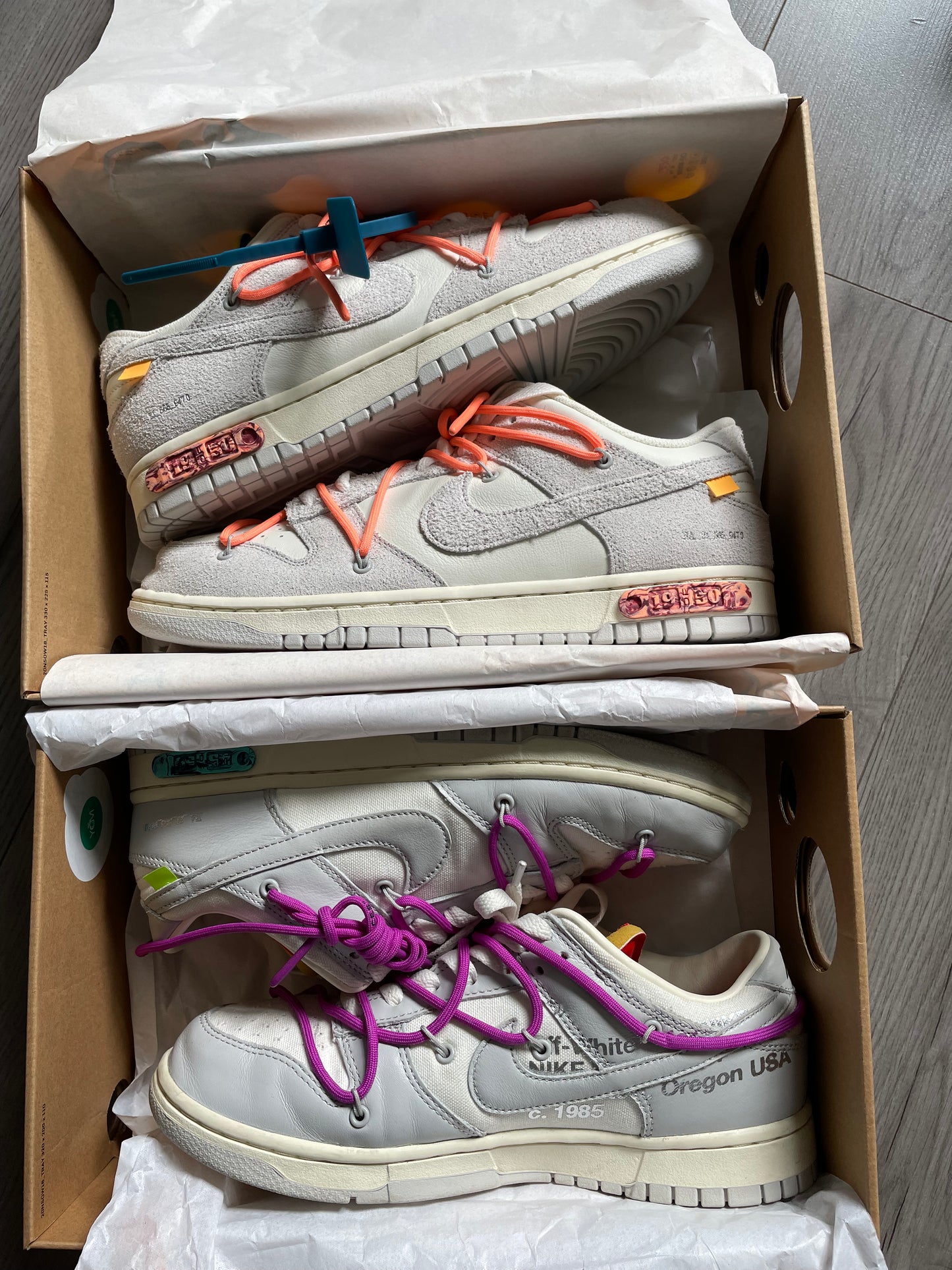 Off-White sneaker box