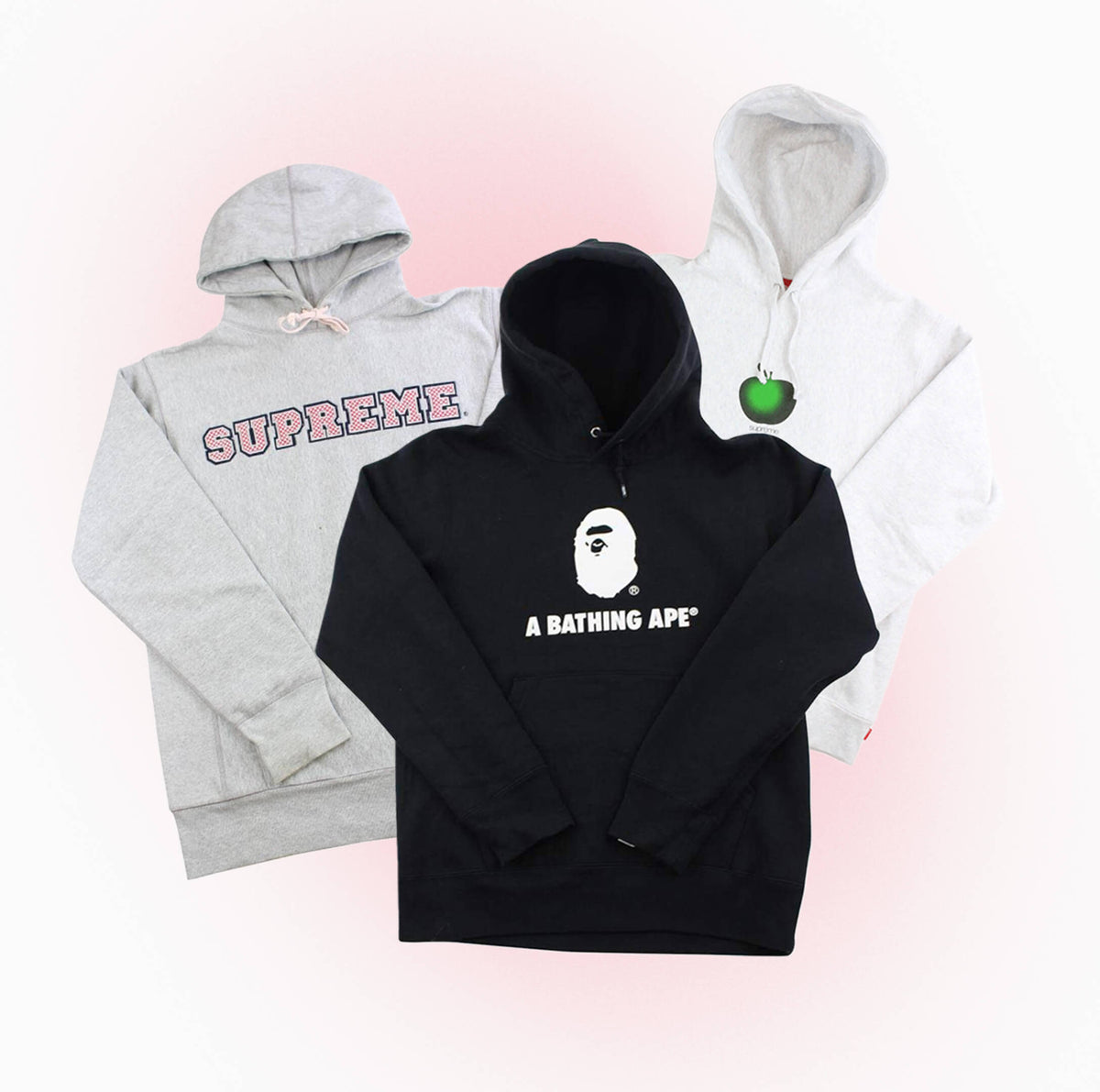 Bape & Supreme Hoodies Box - SARUGENERAL