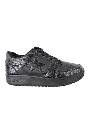 Bapestas Noir-peau de serpent noire
