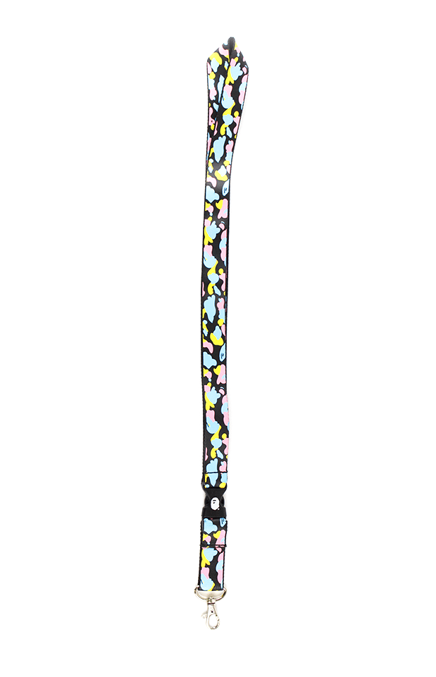 bape multi camo lanyard - SaruGeneral