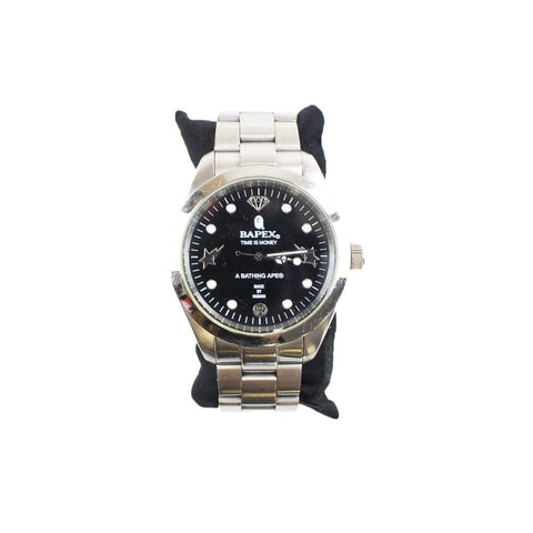 Bapex Bapesta Argent et Noir