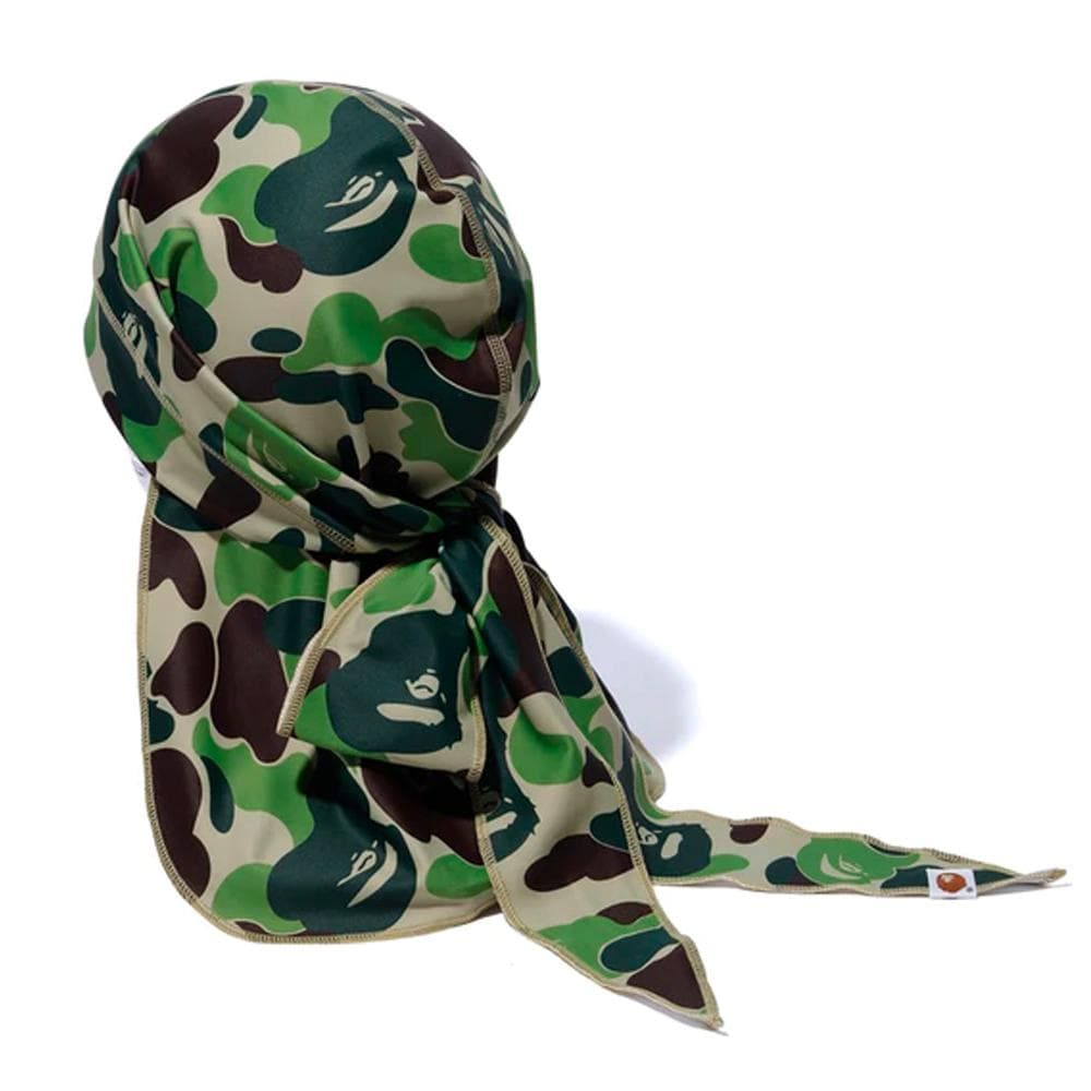 bape abc green camo durag - SaruGeneral
