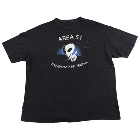 Area 51 Alien Tee Black