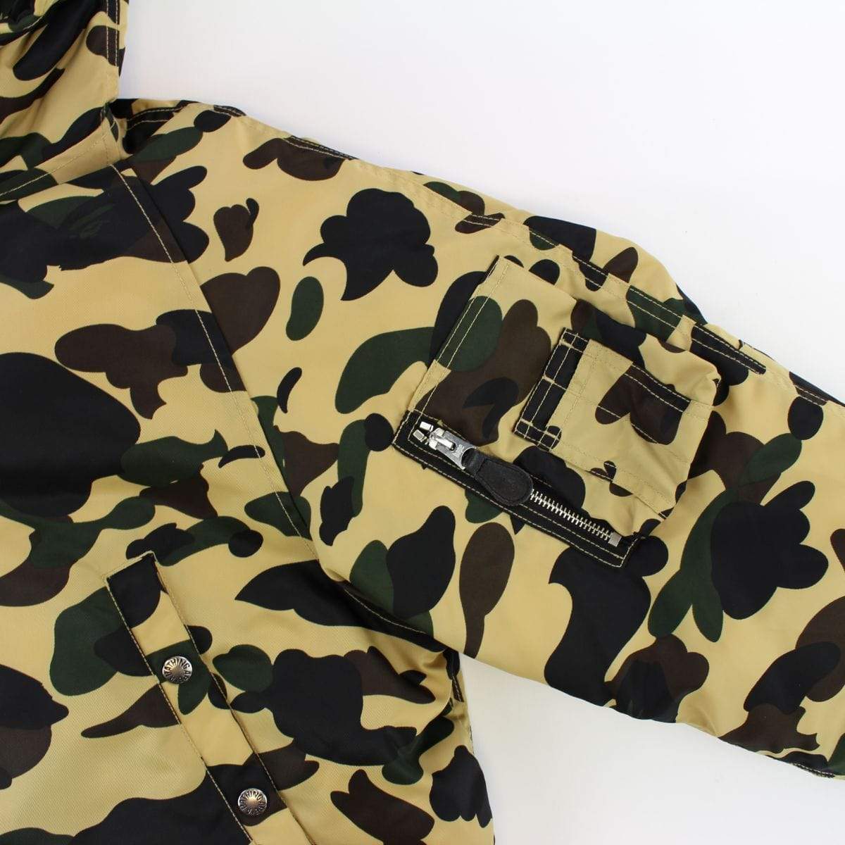 Bape 1st Yellow Camo Snowboard Jacket - SaruGeneral