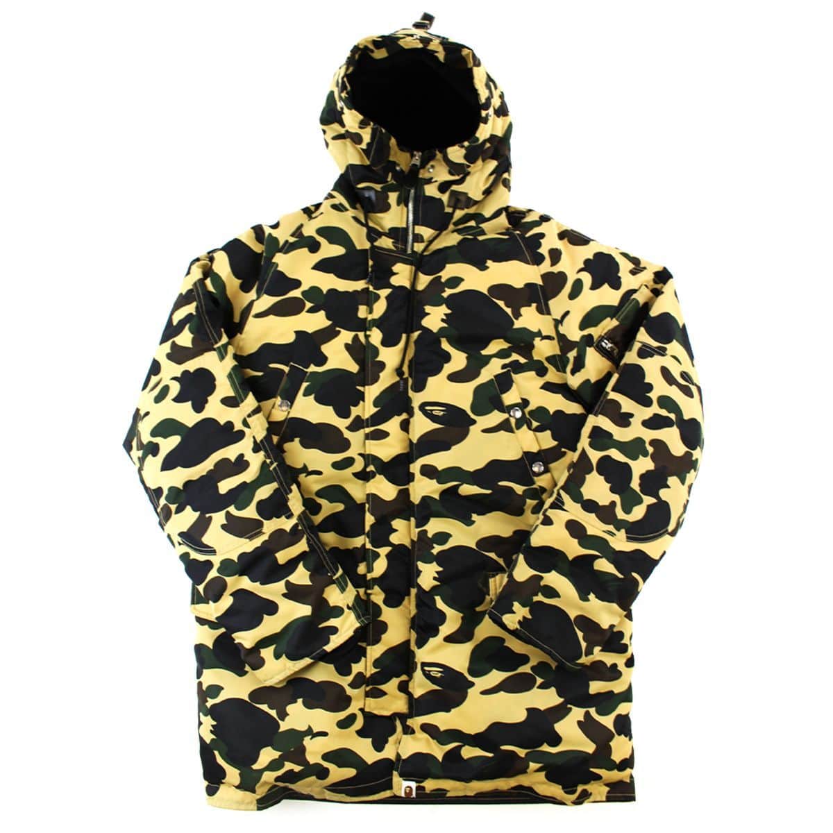 Bape 1st Yellow Camo Snowboard Jacket - SaruGeneral