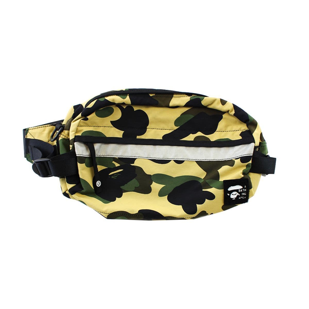 Bape 1st Yellow Camo 3M Hip Bag - SaruGeneral