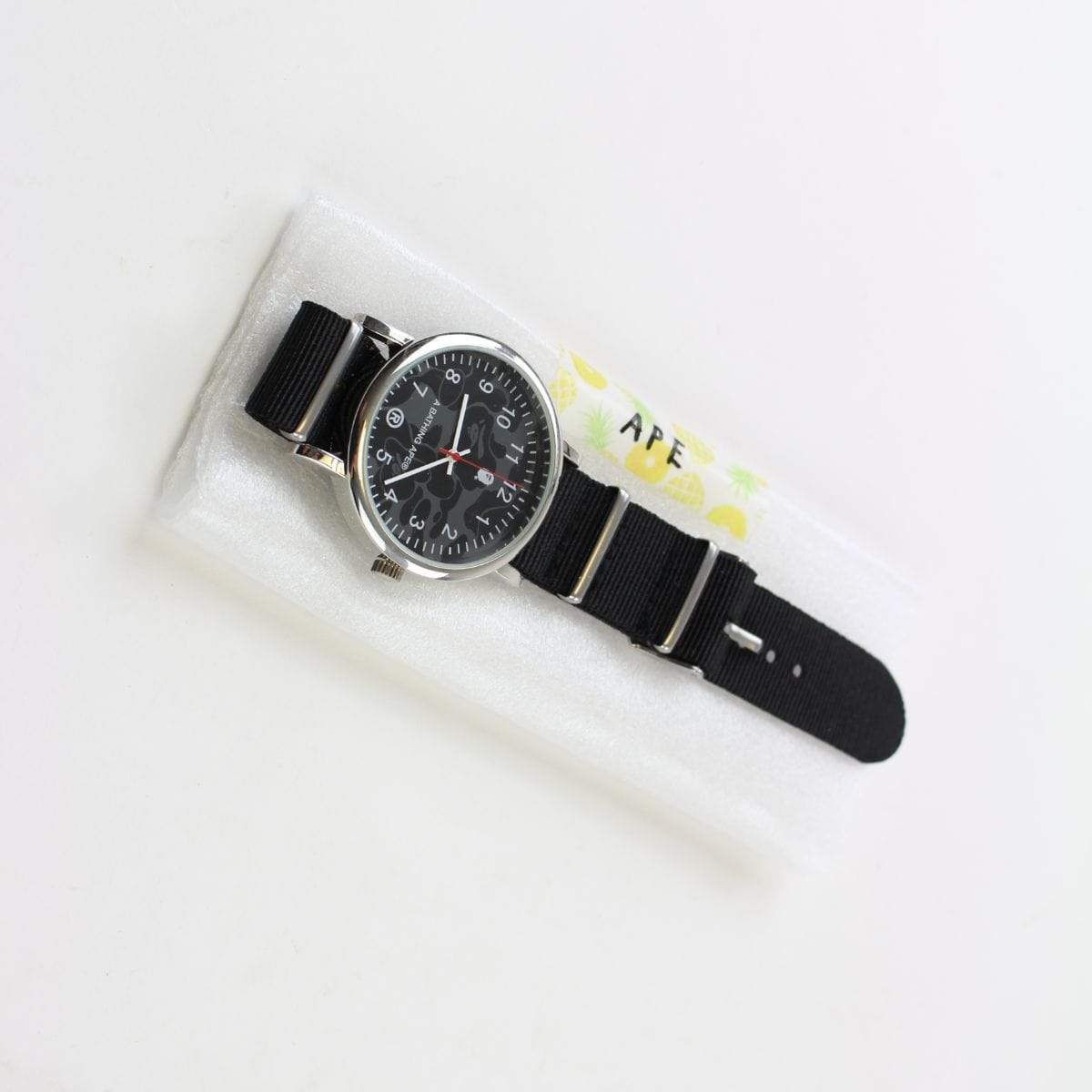Bape Black Camo Watch - SaruGeneral