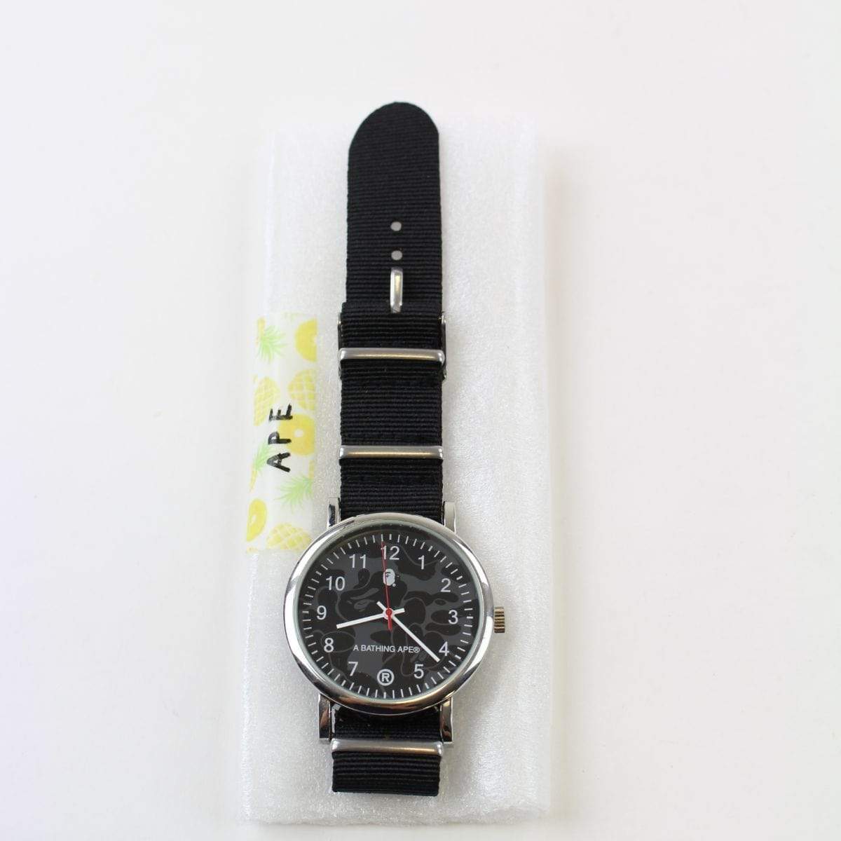 Bape Black Camo Watch - SaruGeneral