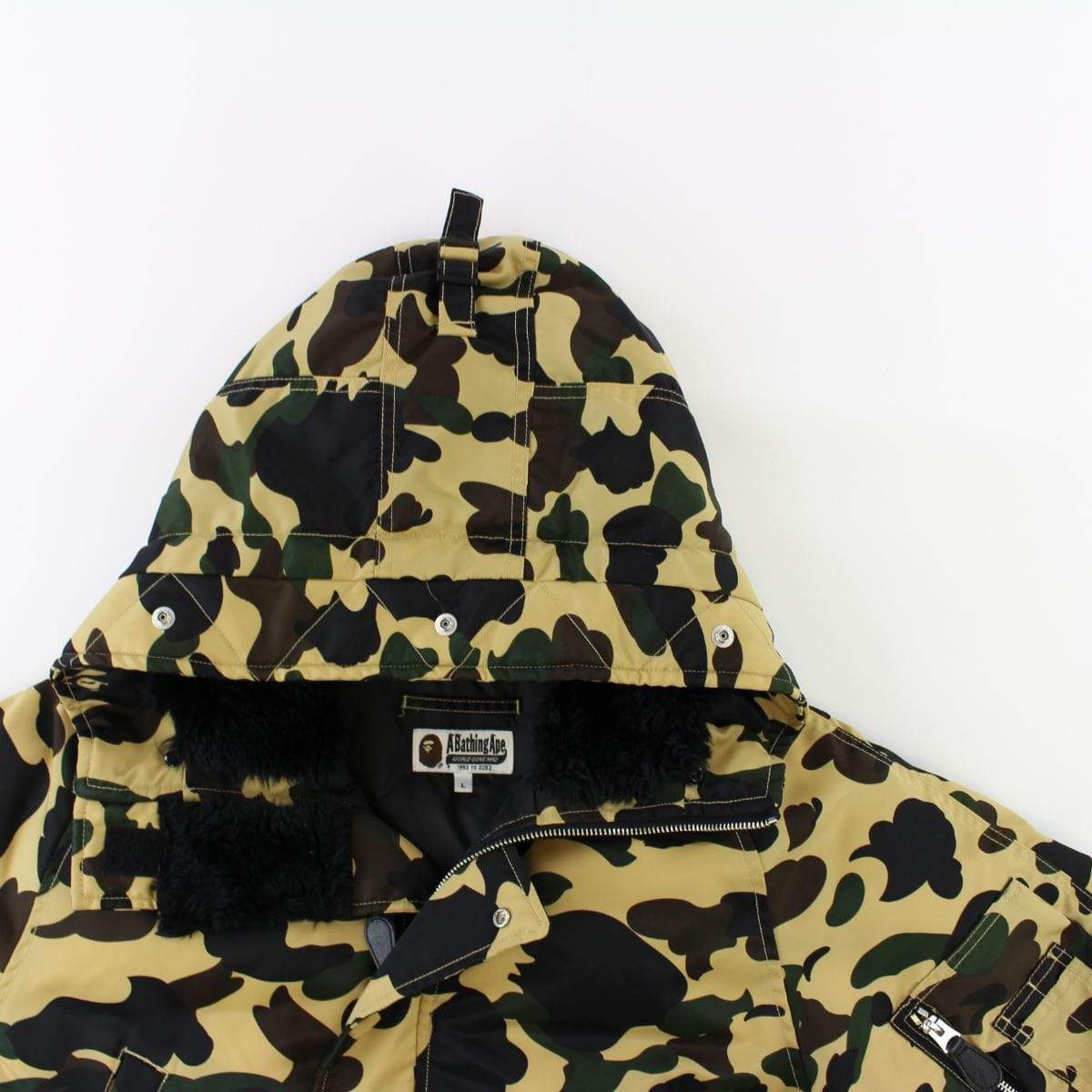 Bape 1st Yellow Camo Snowboard Jacket - SaruGeneral