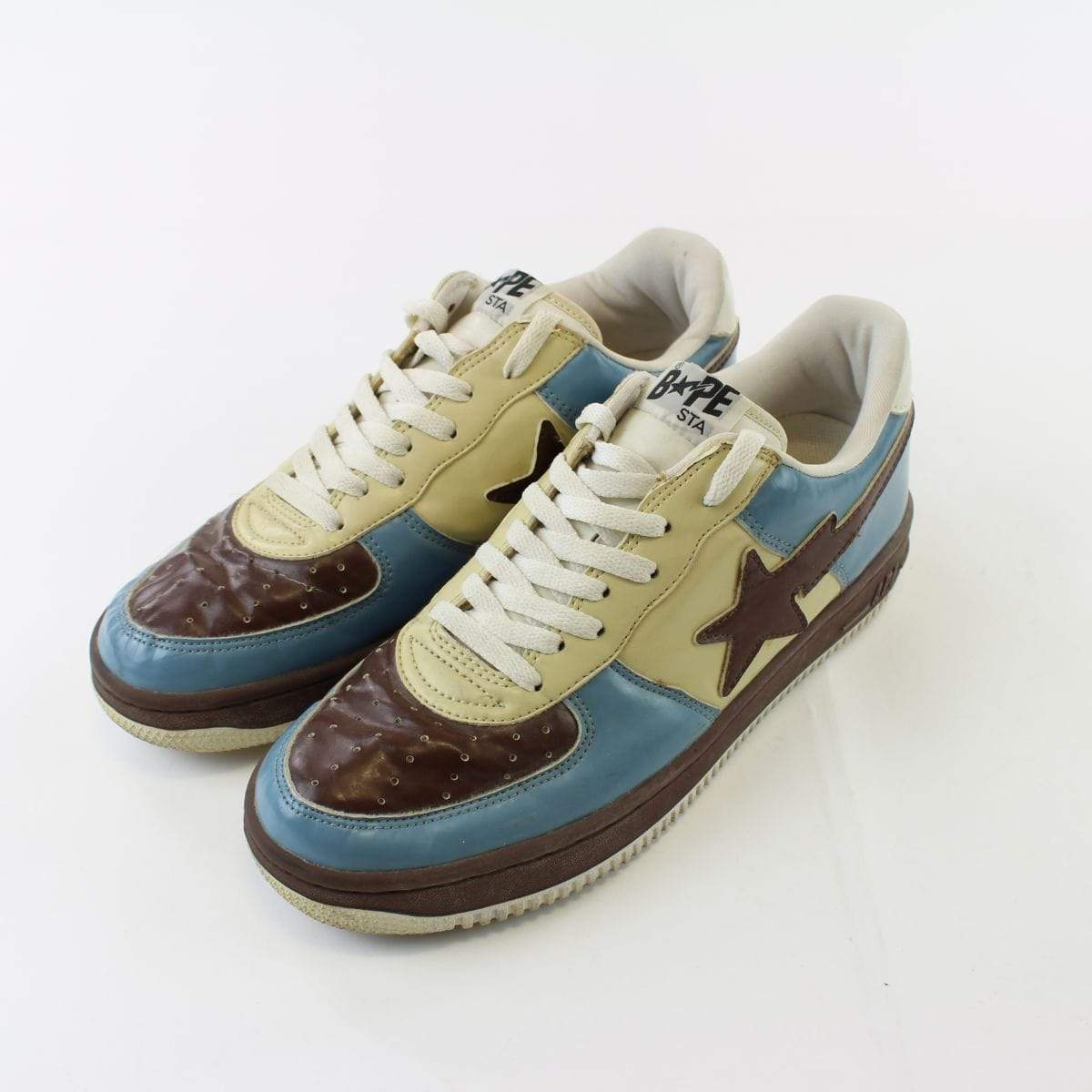Bapesta Light Blue & Brown - SaruGeneral