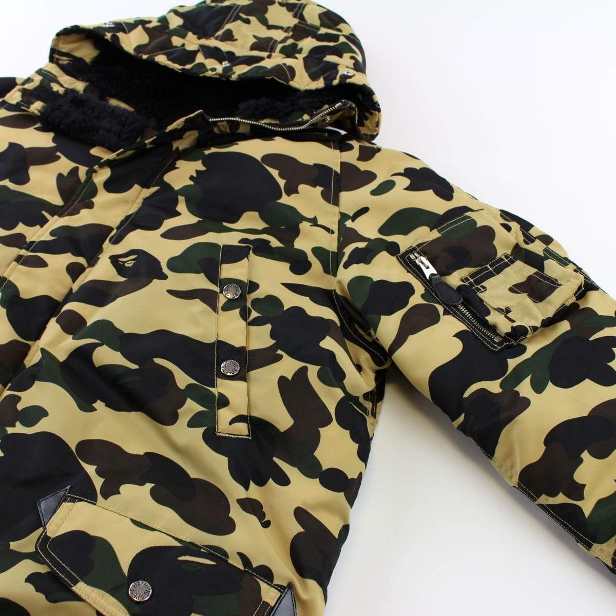 Bape 1st Yellow Camo Snowboard Jacket - SaruGeneral