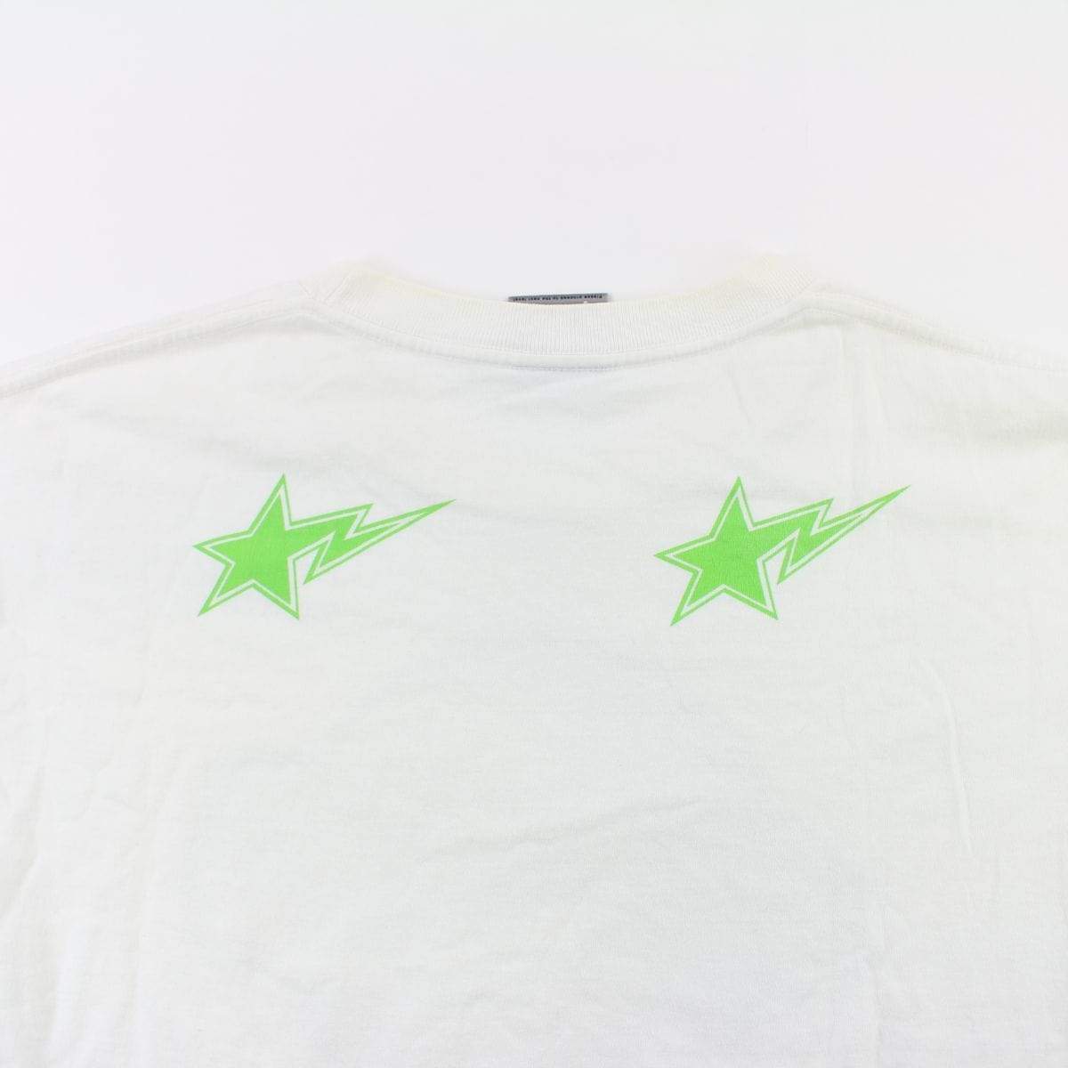 Bape ASNKA circle sta tee white - SaruGeneral