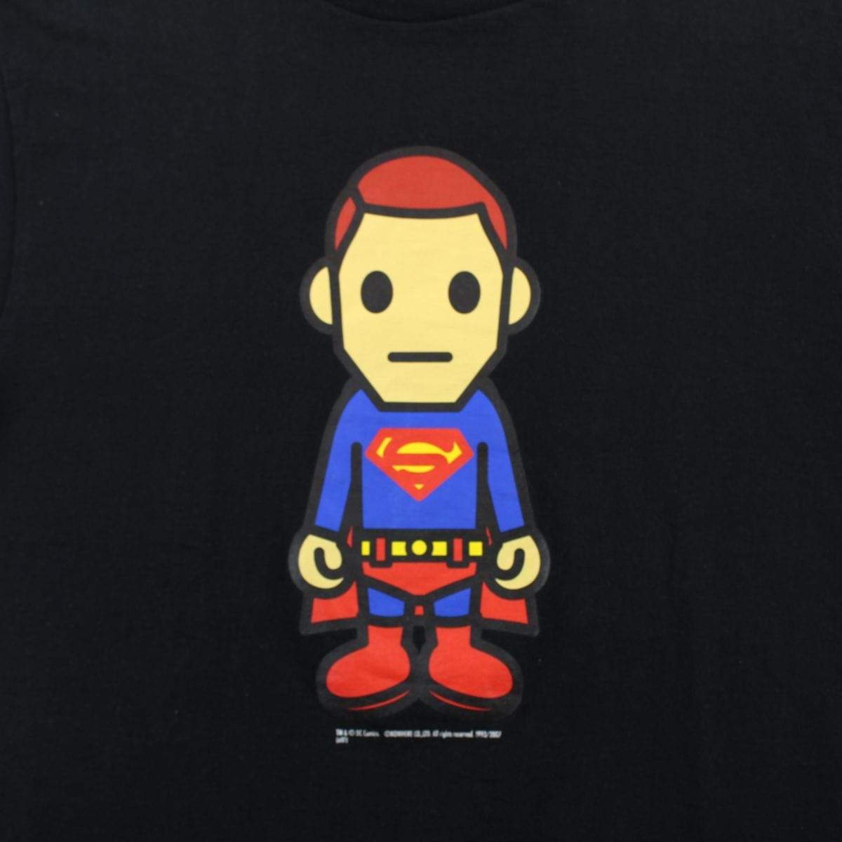Bape x DC Comics Superman Tee Black - SaruGeneral