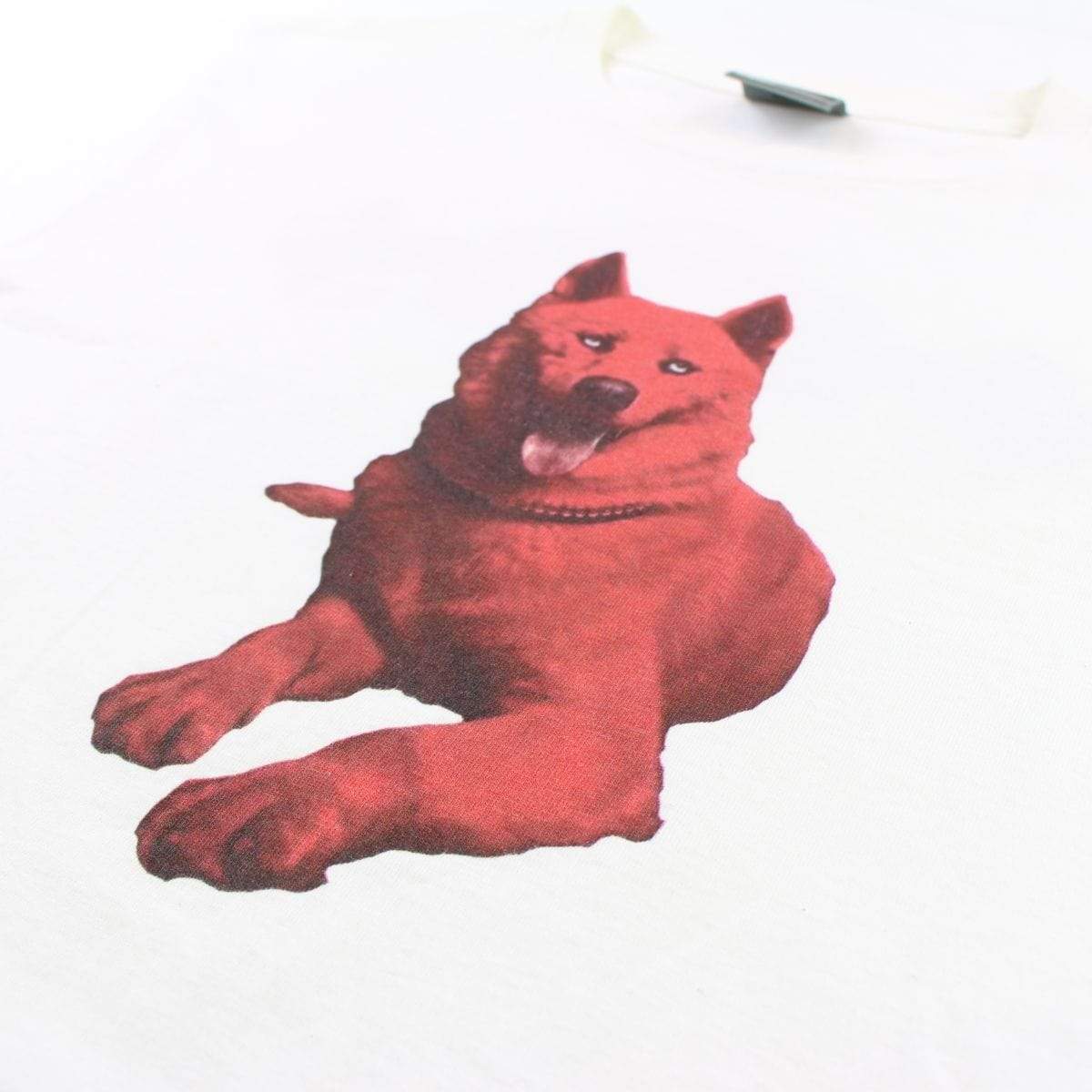 Bape x N.E.R.D Fly or Die Dog Logo Tee White - SaruGeneral