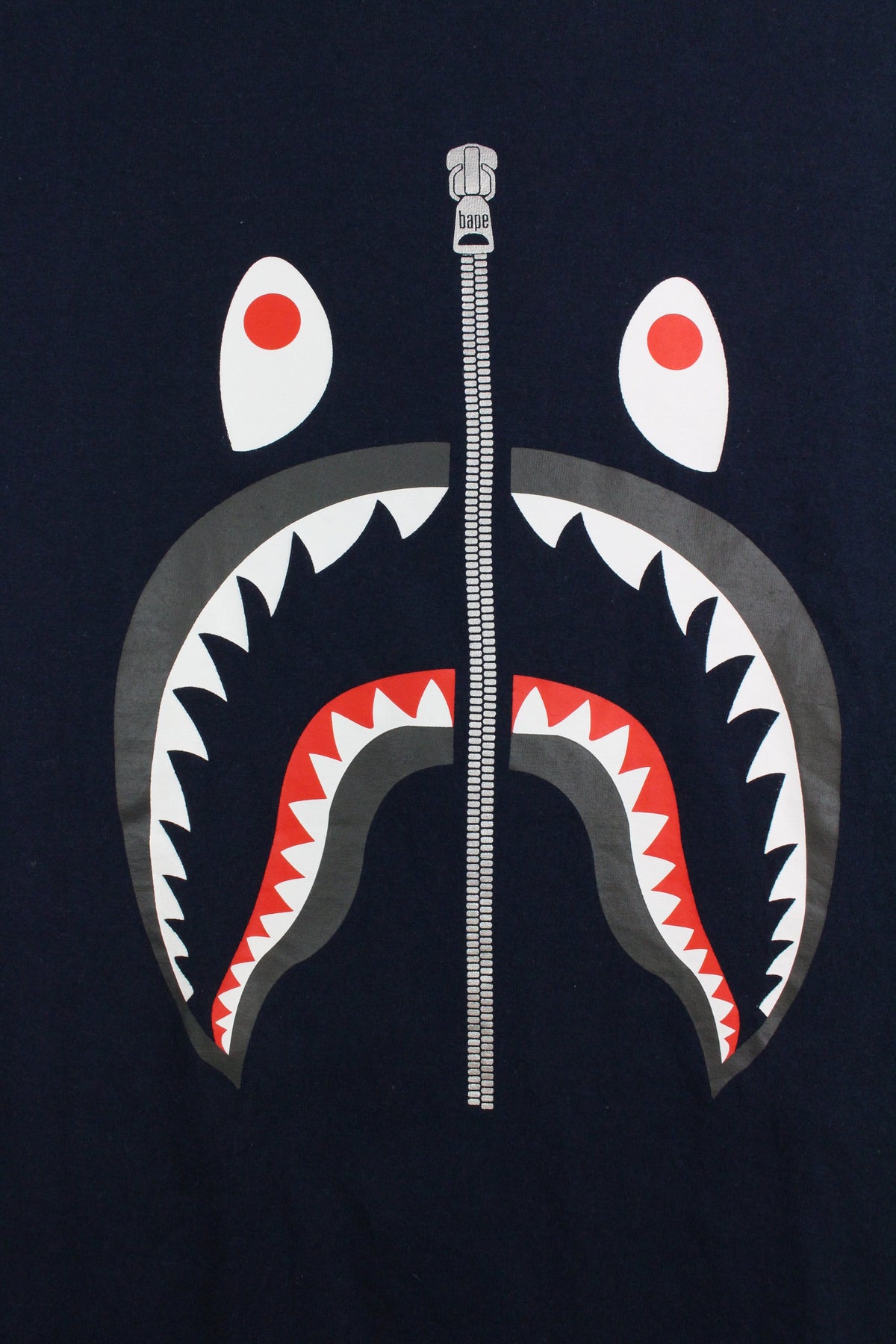 BAPE Black Shark Tee Navy - SaruGeneral