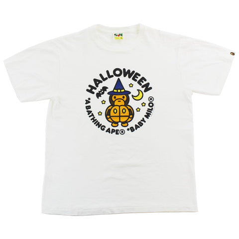 T-shirt d'Halloween Bape Baby Milo blanc