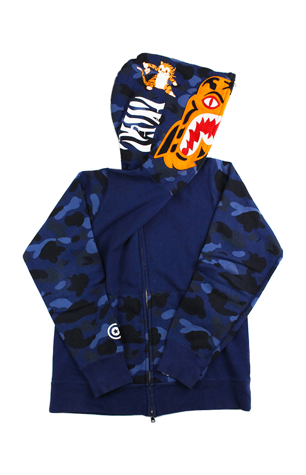 Bape Blue/Blue Camo Tiger - SaruGeneral
