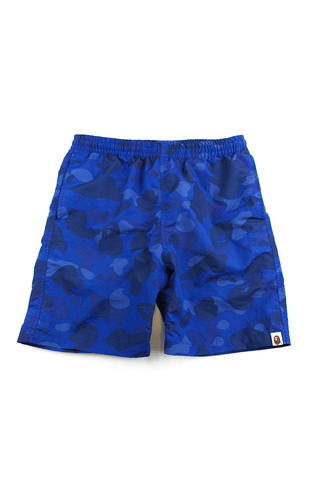 Short de plage Bape Blue Camo