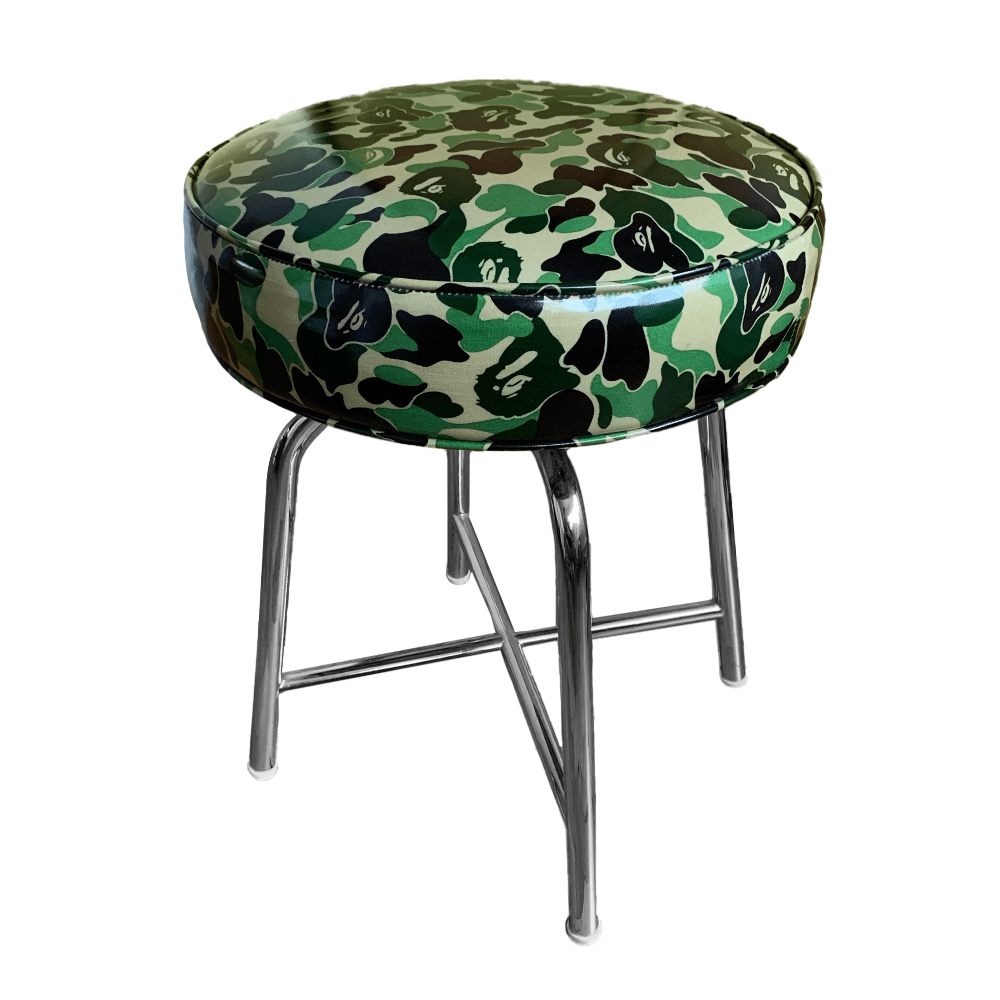 Bape ABC Green Camo Stools (Set of two) - SaruGeneral