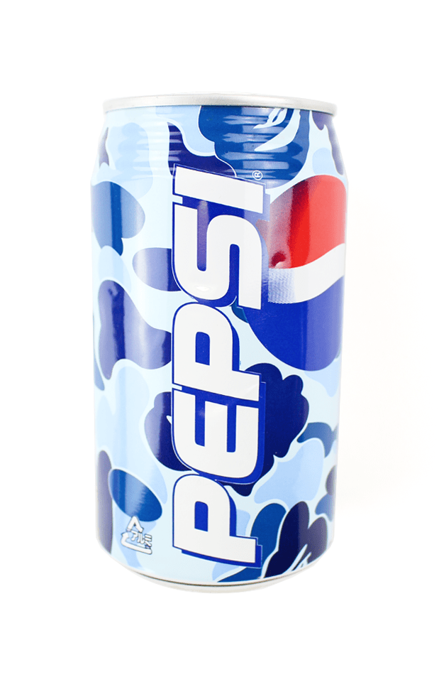 Bape x Pepsi ABC Camo Cans - SaruGeneral