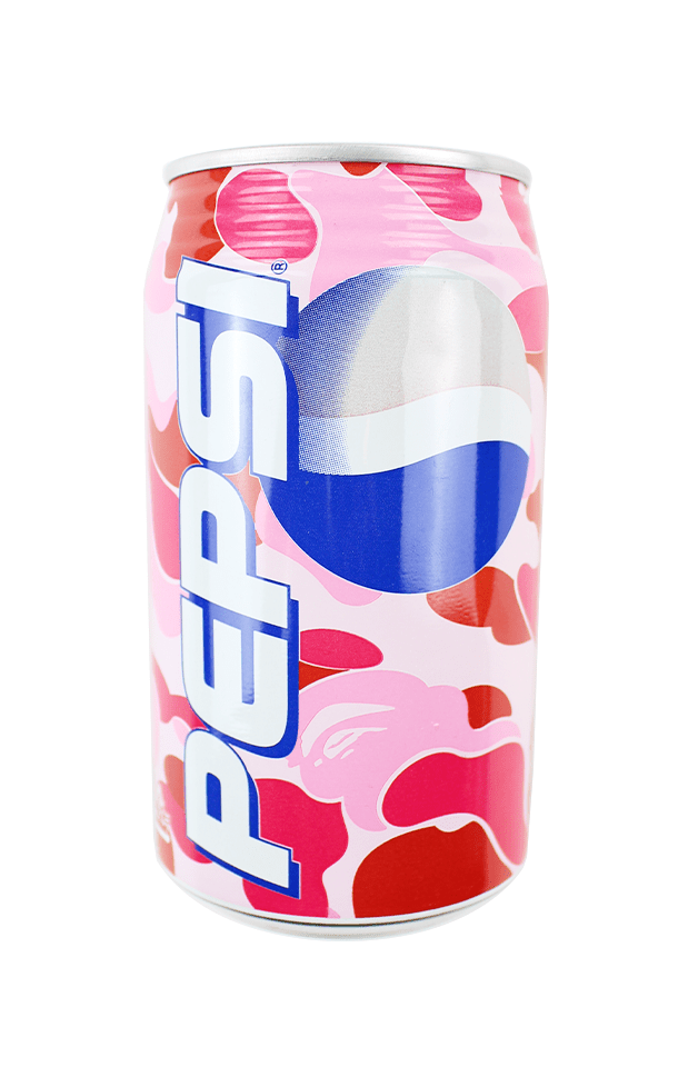 Bape x Pepsi ABC Camo Cans - SaruGeneral