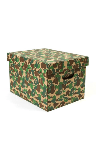 Boîte en carton Bape ABC Green Camo