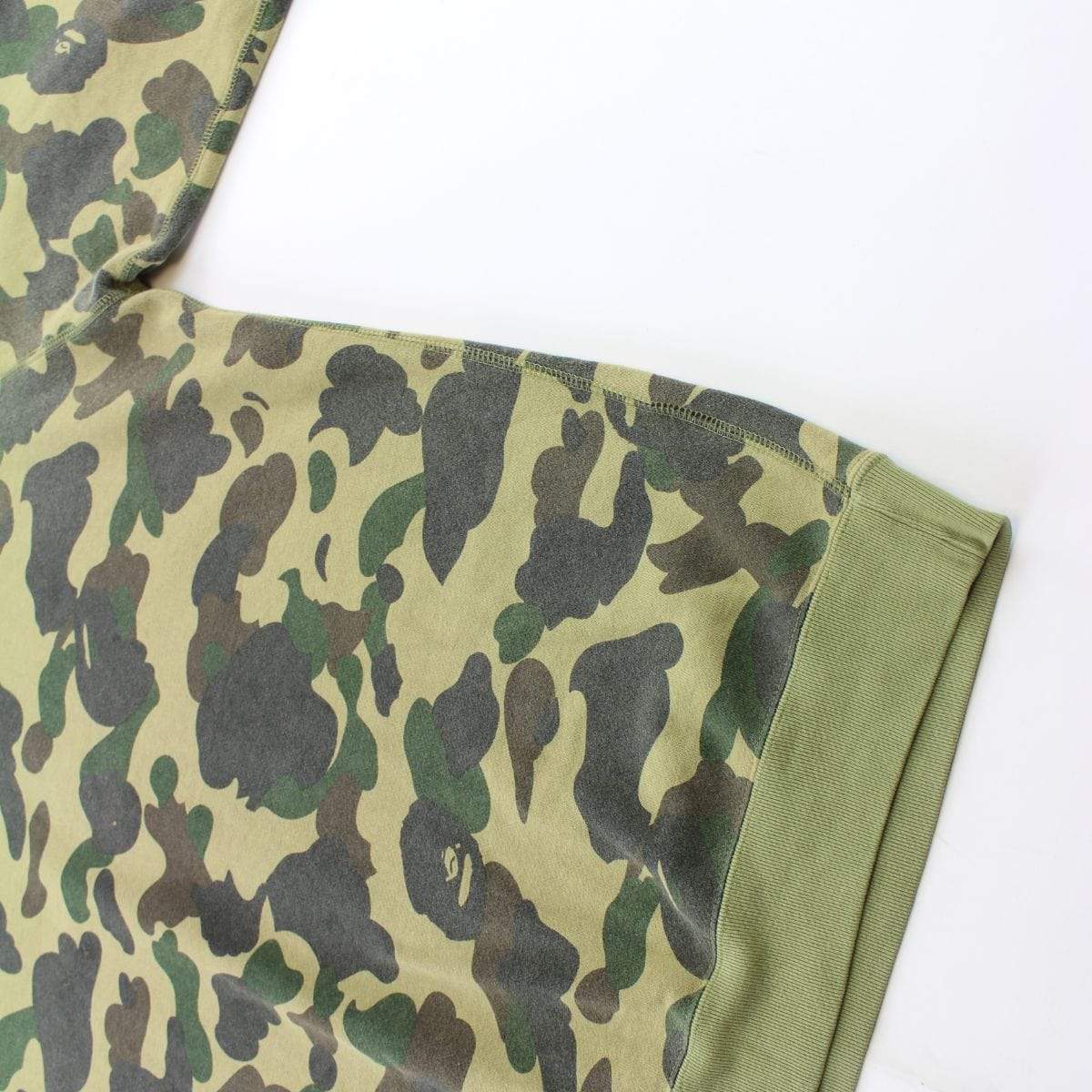 Bape 1st Green Camo Crewneck - SaruGeneral