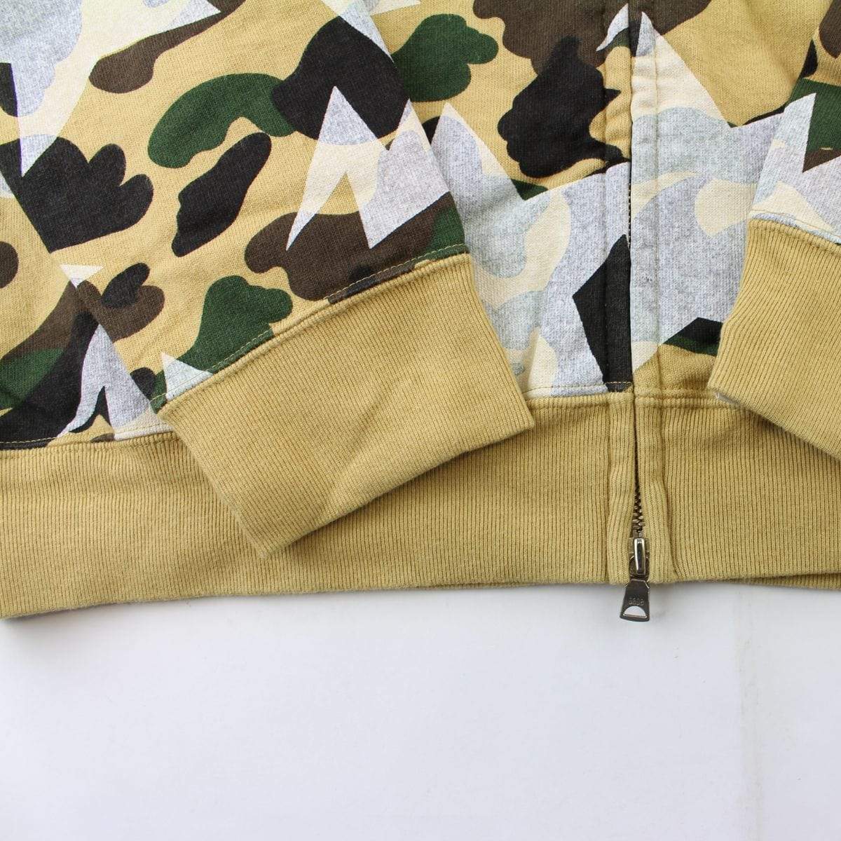 Bape 1st Yellow Camo Bapesta All Over Full Zip - SaruGeneral