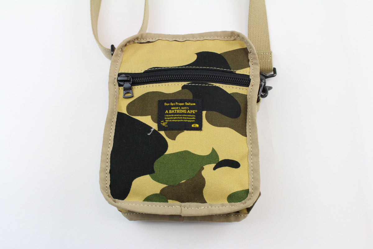 Bape 1st Yellow Camo Hip Bag - SaruGeneral