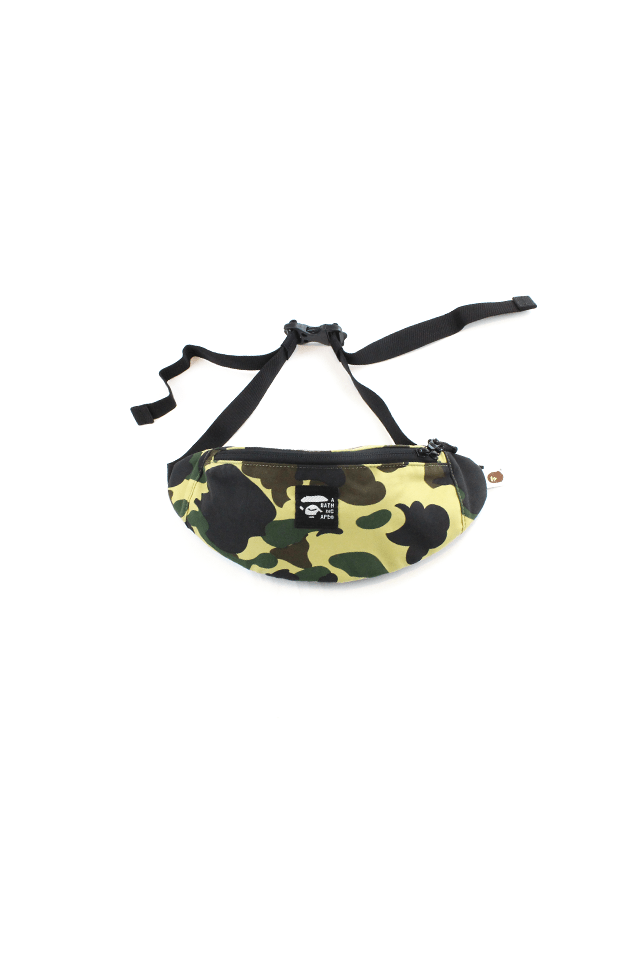 Bape 1st Yellow Camo Patch Bag - SaruGeneral