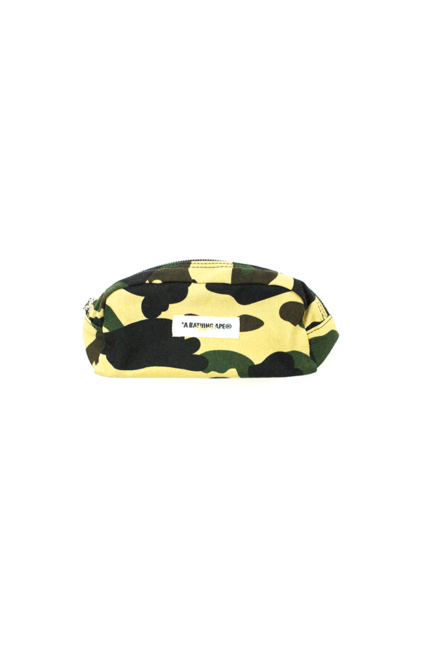 Bape 1st Yellow Camo Pencil Case - SaruGeneral