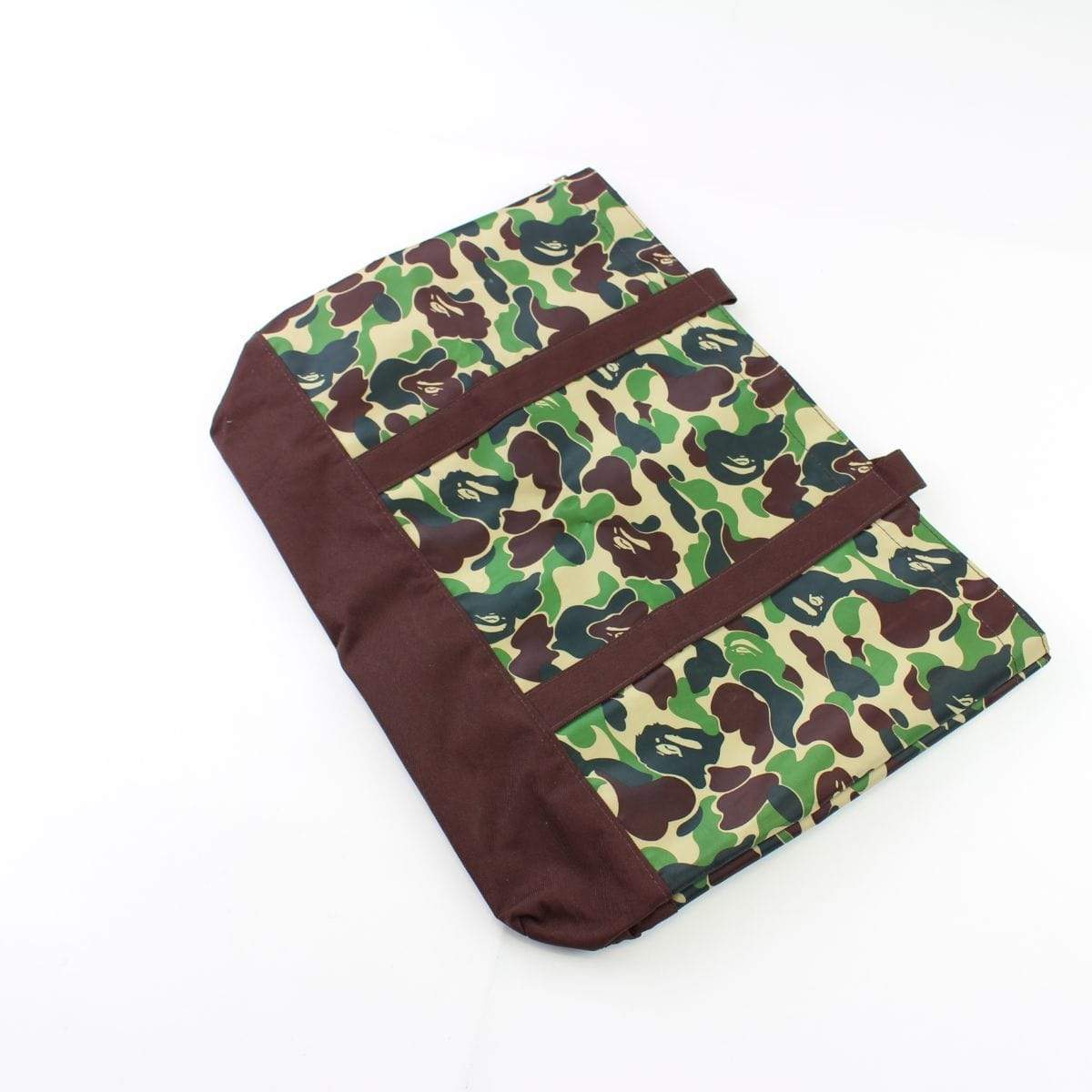 Bape ABC Green Brown Camo Tote Bag - SaruGeneral