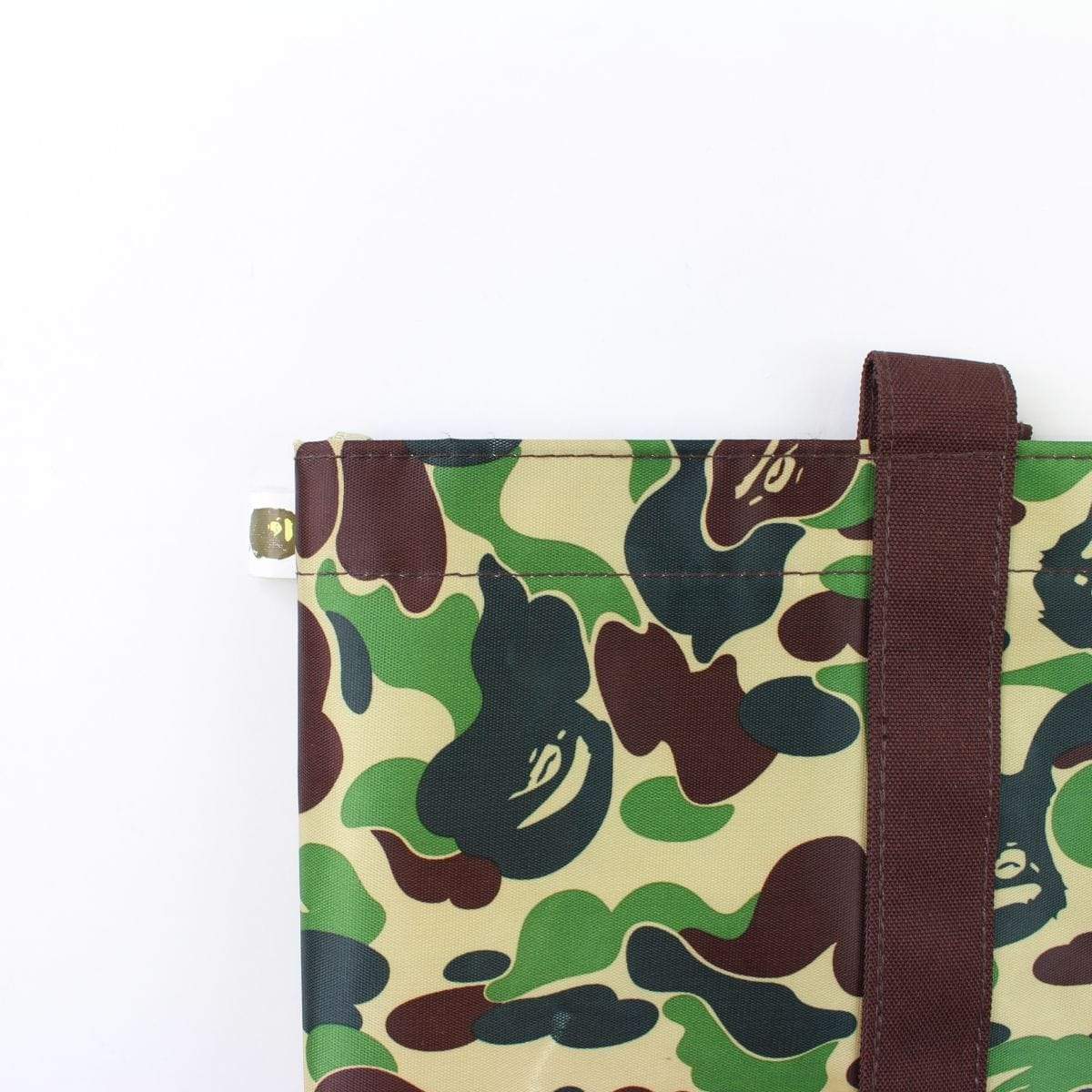 Bape ABC Green Brown Camo Tote Bag - SaruGeneral