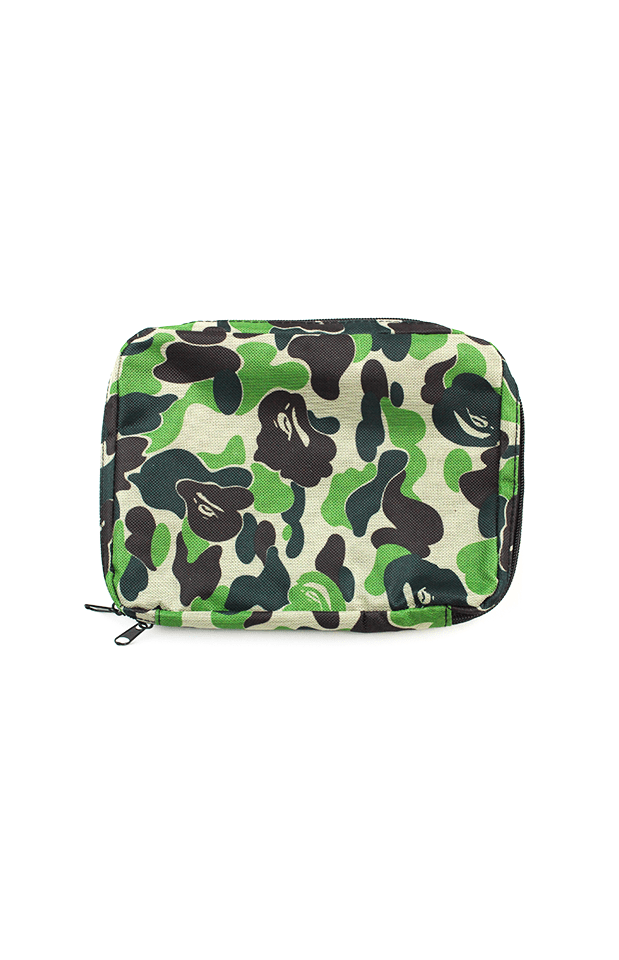 Bape ABC Green Camo Pencil Case & Pen - SaruGeneral