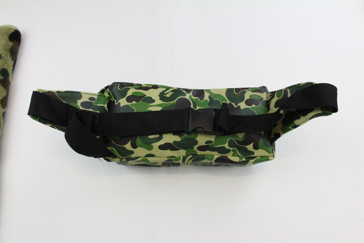 Bape ABC Green Camo Waist Bag - SaruGeneral