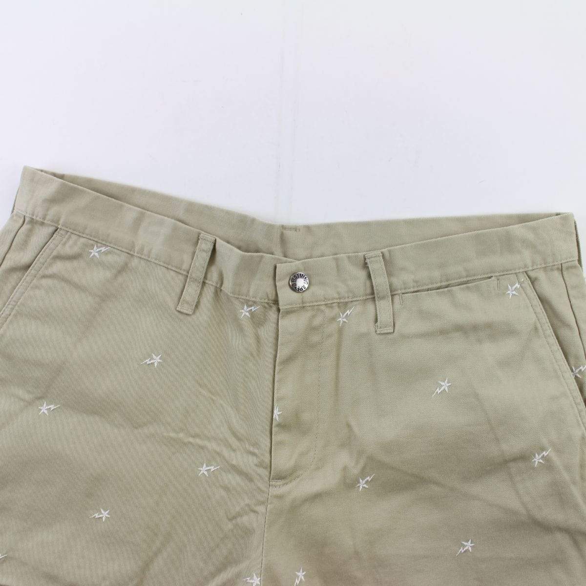 Bape Allover Bapesta Print Pants tan - SaruGeneral